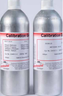 Calibration Gases in Disposable Cylinders