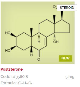 Poststerone Botanical Reference Material