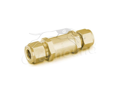 Inline Filter 1/8" Brass Swagelok 2um S/S Filter Element