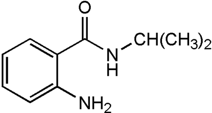 2-Amino-N-isopropyl benzamide ; MET-1011C