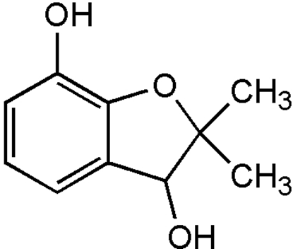 2,3-Dihydro-2,2-dimethyl benzofuran-3,7-diol Solution   100ug/mL in Acetonitrile; MET-754D