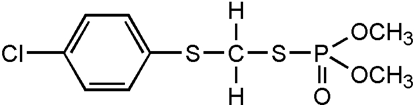 Carbophenothion methyl-O-analog ; MET-88B
