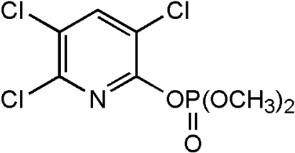 Chlorpyrifos methyl-O-analog ; MET-418B