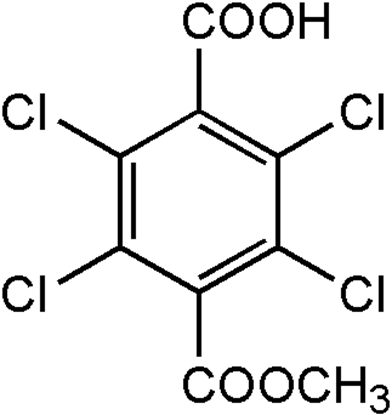 Monomethyl tetrachloroterephthalate ; MET-33A
