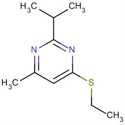 4-(Ethylthio)-6-methyl-2-(1-methylethyl)-pyrimidine
