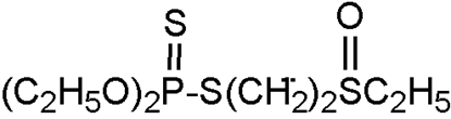Disulfoton sulfoxide ; MET-652B