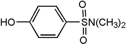 p-Hydroxy-N,N-dimethylbenzene sulfonamide ; MET-671B