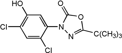 Oxadiazon-hydroxy Solution