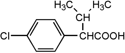 2-(p-Chlorophenyl)-3-methyl butyric acid ; MET-1032A