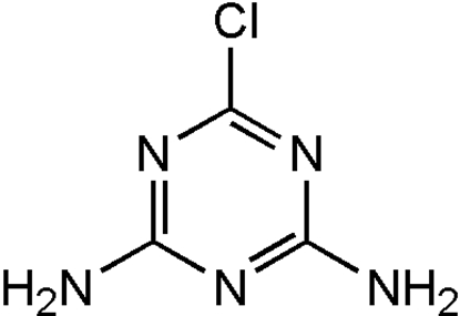 2-Chloro-4.6-diamino-1.3.5-triazine ; MET-58C