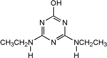 Simazine hydroxy ; MET-58B