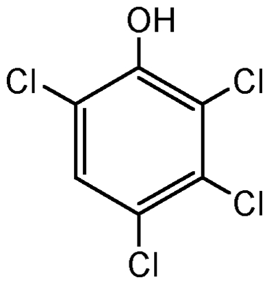2.3.4.6-Tetrachlorophenol ; Dowicide 6®; Sontox 6®; PS-8. F1086