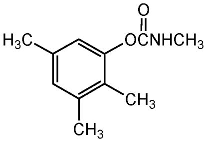 2.3.5-Trimethylphenyl methyl carbamate ; 2;3;5-Trimethacarb; PS-541; PS-541