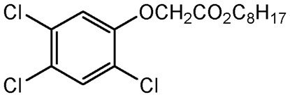 2.4.5-T isooctyl ester ; (2.4.5-Trichlorophenoxy)acetic acid isooctyl ester (3; 4 or 5-me; PS-296