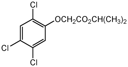 2.4.5-T isopropyl ester ; Isopropyl-(2.4.5-trichlorophenoxy)acetate; (2;4;5-Trichlorophenoxy)acetic acid isopropyl ester; PS-46
