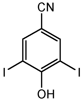 3.5-Diiodo-4-hydroxybenzonitrile ; Ioxynil; Bantrol®; 4-Hydroxy-3;5-diiodobenzonitrile; ACP 63303®; Certrol®; Actril®; 4-Hydroxy-3;5-diiodophenyl cyanide; PS-397