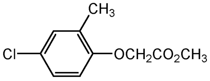 4-Chloro-o-tolyloxyacetic acid methyl ester ; MCPA methyl ester; PS1105; F967