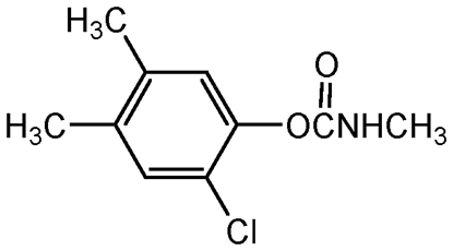 Banol ; 6-Chloro-3.4-xylyl-methyl carbamate; Carbanolate; PS-1085
