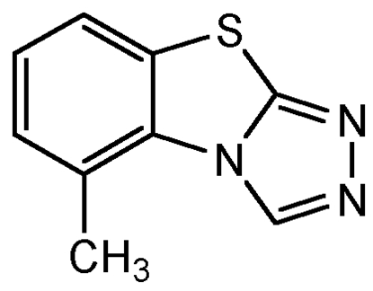 Beam ® ; 5-Methyl-1.2.4-triazolo-[3.4.b]-benzothiazole; Bim®; Tricyclazole; PS-1083; F2221