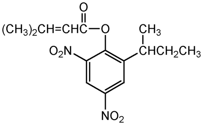 Binapacryl ; Morocide®; 2-sec-Butyl-4;6-dinitrophenyl 3-methylcrotonate; PS-2087