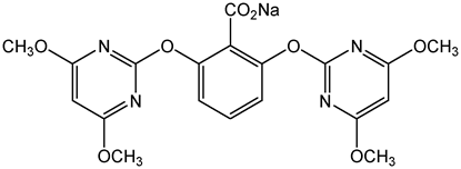 Bispyribac Sodium ; Nominee®; Sodium 2;6-bis(4;6-dimethoxypyrimidin-2-yloxy); PS-2246