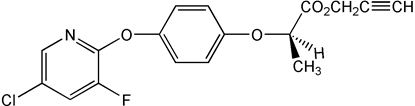 Clodinafop-propargyl ; Prop-2-ynyl (R)-2-[4-(5-chloro-3-fluoropyridin-2-yloxy)phenoxy]; PS-2276