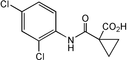 Cyclanilide ; 1-(((2;4-Dichlorophenyl)amino)carbonyl)-cyclopropanecarboxylic a; PS-2243