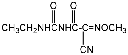Cymoxanil ; 2-Cyano-N-[(ethylamino)carbonyl]-2-methoxyimino)acetamide; Curzate®; PS-1067