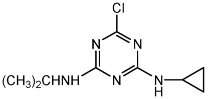 Cyprazine ; 2-Chloro-4-(cyclopropylamino)-6-(isopropylamino)-s-triazine; PS-2104