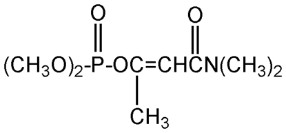 Dicrotophos ; Carbicron; Ektafos®; (E)-2-Dimethylcarbamoyl-1-methylvinyldimethyl phosphate; PS-602; F2104