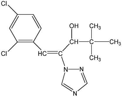 Diniconazole ; (E)-(RS)-1-(2;4-Dichlorophenyl-4;4-dimethyl-2-(1H-1;2;4-triazol-; Spotless®; Sumi-8®; Embassador®; PS-2152