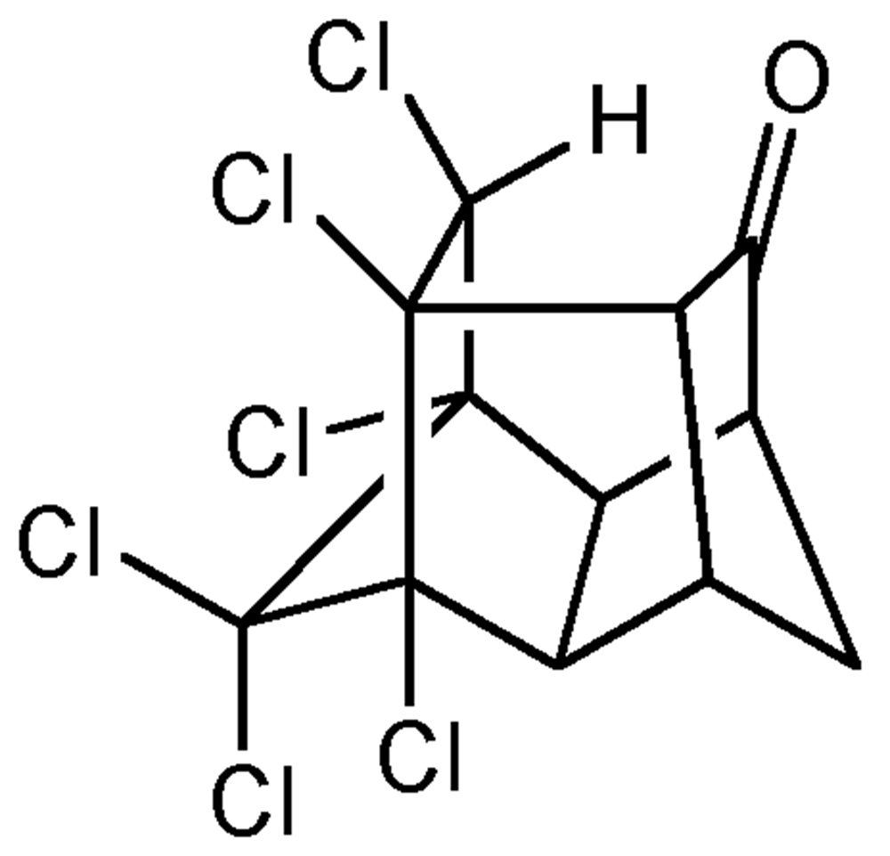 Picture of Endrin ketone ; 3b.4.5.6.6.6a-Hexachlorodecahydro-2.5.7-metheno-3H-cyclopenta(a); PS-77-2; F2022