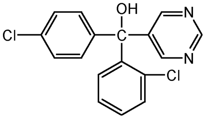 Fenarimol ; a-(2-Chlorophenyl)-a-(4-chlorophenyl)-5-(pyrimidine; Bloc®; Rubigan®; PS-1073; F2230