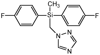 Flusilazole ; Punch®; Bis(4-fluorophenyl)(methyl)(1H-1;2;4-triazol-1-ylmethyl)silane; Nustar®; Olymp®; PS-2041