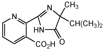 Imazapyr; 2-(4-Isopropyl-4-methyl-5-oxo-2-imidazolin-2-yl)-nicotinic acid; Arsenal®; PS2016