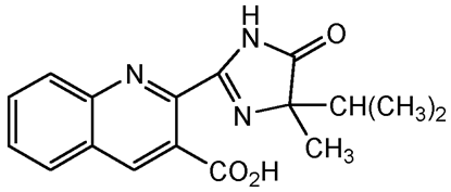 Imazaquin ; Scepter®; ()-2-[4;5-Dihydro-4-methyl-4-(1-methylethyl)-5-oxo-1Himidazol; PS-2053