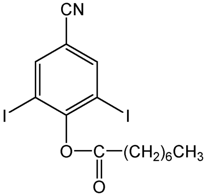 Ioxynil octanoate ; 4-Cyano-2;6-di-iodophenyl octanoate; PS-2250