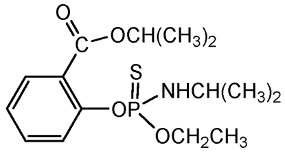 Isofenphos ; 1-Methylethyl-2-[[ethoxy[(1-methyl ethyl)amino]phophinothioyl]-oxy]benzoate; Amaze®; Oftanol; PS-1003