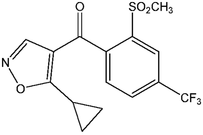 Isoxaflutole ; Balance®; 5-Cyclopropyl-1;2-oxazol-4-yl a;a;a-trifluoro-2-; PS-2166