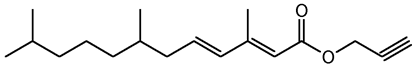 Kinoprene ; Enstar®; 2-Propynyl-(E;E)-3;7;11-trimethyl-2;4-dodecadienoate; PS-2051; F2521