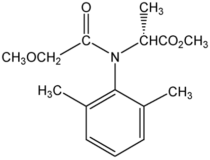 Mefenoxam ; Metalaxyl-M; R-Metalaxyl; Methyl N-(methoxyacetyl)-N-(2;6-xylyl)-D-alaninate; PS-2160
