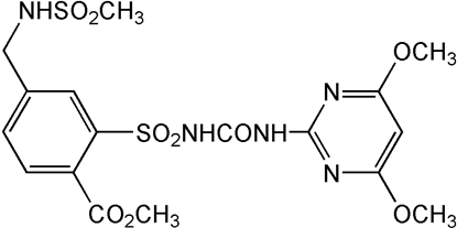 Mesosulfuron-methyl; PS-2286