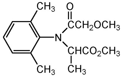 Metalaxyl ; N-(2;6-Dimethylphenyl)-N-(methoxyacetyl)-alanine methyl ester; Apron®; Ridomil®; Subdue®; PS-1099