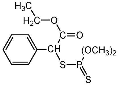 Phenthoate ; Ethyl-2-dimethoxyphosphinothioylthio(phenyl)acetate; Cidial®; Elsan®; Papthion®; Kap®; PS-2025