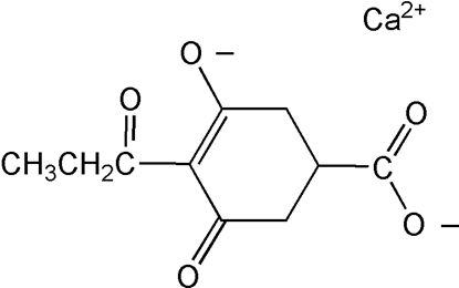 Prohexadione-Calcium ; Viviful®; Apogee®; Baseline®; Calcium 3-oxido-5-oxo-4-propionylcyclohex-3-enecarboxylate; PS-2226