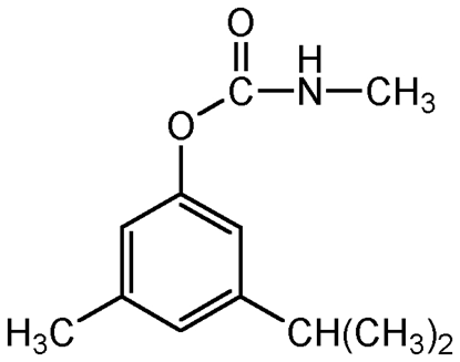 Promecarb ; 3-Isopropyl-5-methyl phenylmethyl carbamate; PS-2027; F2358