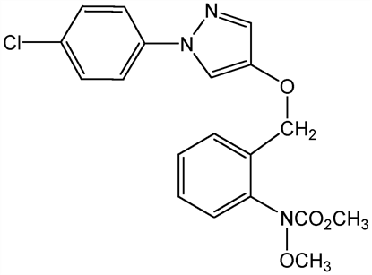 Pyraclostrobin ; Cabrio EG®; Methyl N-{2-[1-(4-chlorophenyl)-1H-pyrazol-3-; PS-2235
