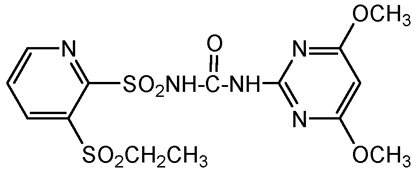 Rimsulfuron ; 1-(4;6-Dimethoxypyrimidin-2-yl)-3-(3-ethylsulfonyl-2-pyridylsulf; Titus®; Matrix®; PS-2118