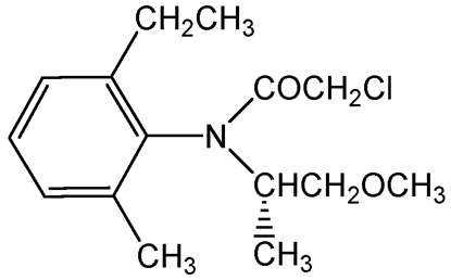 S-Metolachlor ; Mix of [(aRS;1S)-2-Chloro-6'-ethyl-N-(2-methoxy-1-methylethyl)ac; PS-401-1