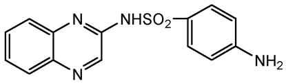 Sulfaquinoxaline ; Anti-K®; 2-Sulfanilamidoquinoxaline; PS-2056; F2258